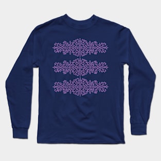 Collection of  Purple flowers Long Sleeve T-Shirt